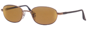 Ray Ban SideStreet Metal Large Rectangle Polarised - RB3009