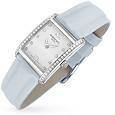 Raymond Weil Don Giovanni - Diamond Frame and Satin Light Blue Band Dress Watch