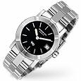 Parsifal W1 - Women` Black Stainless Steel Date Watch