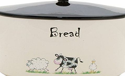 Rayware Home Farm Decorated Bread Crock