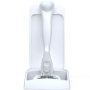 RazorPit 3-in-1 Razor Sharpener White