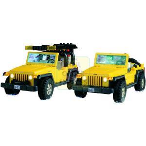 RC2 ERTL Best Lock Yellow Wranglers