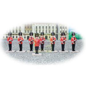 RC2 William Britain Trooping The Colour Scots Guards Officer And Guardsmen