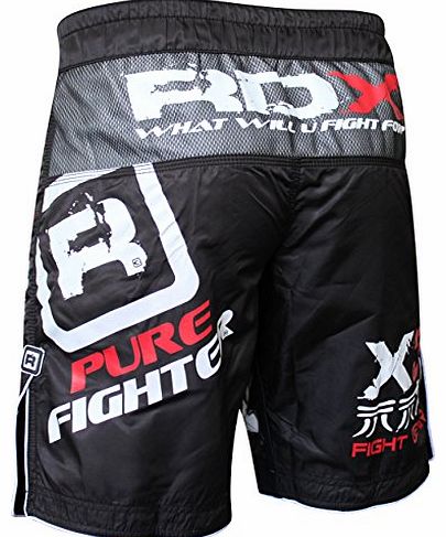 RDX Gel Fight Shorts UFC MMA Grappling Short Boxing NHB, L (33``-34`` )