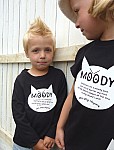 Read My Rhyme at notonthehighstreet.com Moody Bum Long Or Short Sleeved Tee