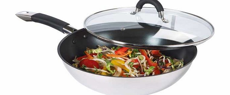 Ready Steady Cook 28cm Non-Stick Stir-Fry Pan