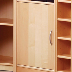 real Beech Veneer Single Door and Extra Shelf