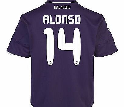 Real Madrid 3rd Shirt Adidas 2010-11 Real Madrid 3rd Shirt (Alonso 14)