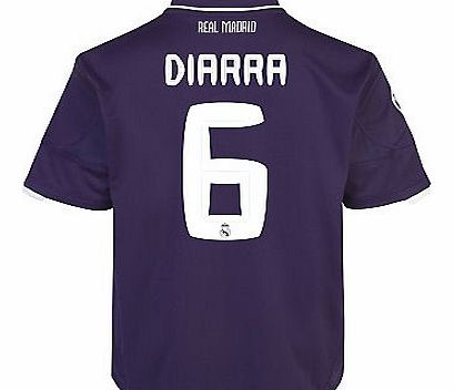 Real Madrid 3rd Shirt Adidas 2010-11 Real Madrid 3rd Shirt (Diarra 6)