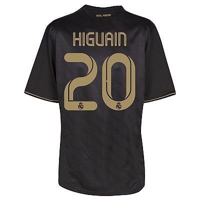 Adidas 2011-12 Real Madrid Away Shirt (Higuain 20)