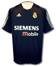 Adidas Real Madrid away 03/04