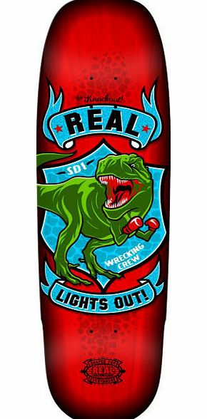 Real Wrecking Crew Knockout Skateboard Deck - 9