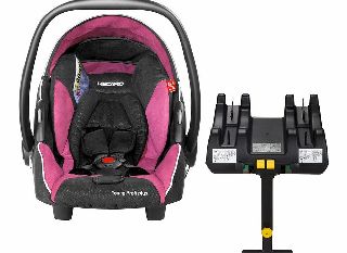 Recaro Young Profi Plus Pink With Isofix Base 2014