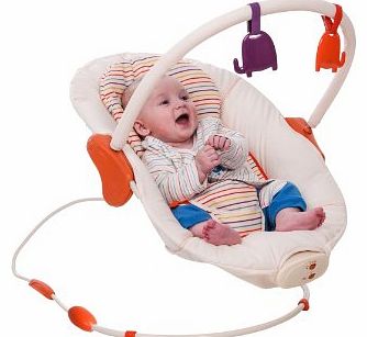 Red Kite Snuggie Sunburst Vibrating Musical Bouncer