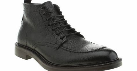 Black Mr Renton Apron Boots