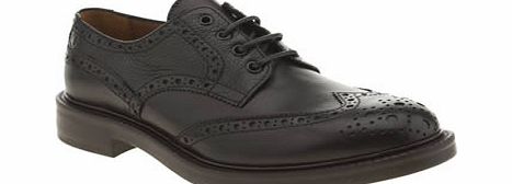 Red Or Dead Black Mr Renton Brogue Shoes