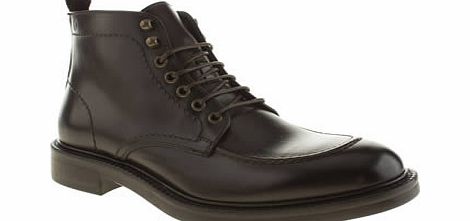 Red Or Dead Dark Brown Mr Renton Apron Boots