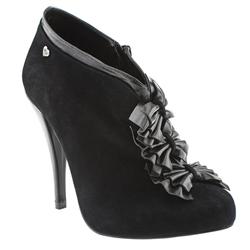 Female Tuxedo Suede Upper in Black, Grey