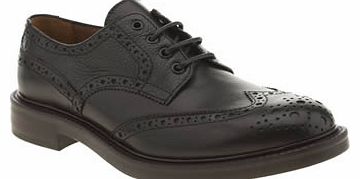 mens red or dead black mr renton brogue shoes