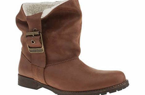 Tan Grace Fleece Ii Boots