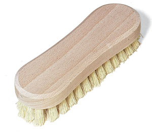 Redecker Natural Fibre 8 Scrubbing Brush 16.7cm