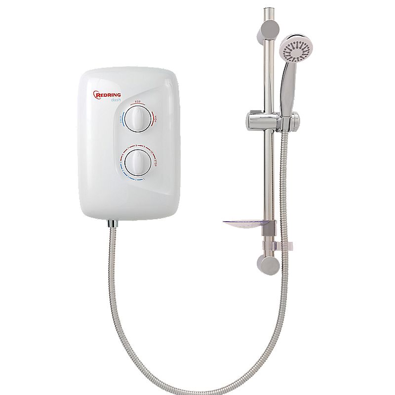 Redring Dash Plus Electric Shower White 9.5kW