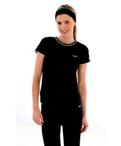 Black Crew Neck Top - Large