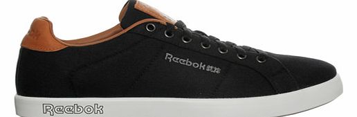 Reebok Classic Newport Low Black Canvas Trainers