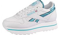 Reebok Ladies Classic Leather Dubble Ripple Palace Leisure Shoes