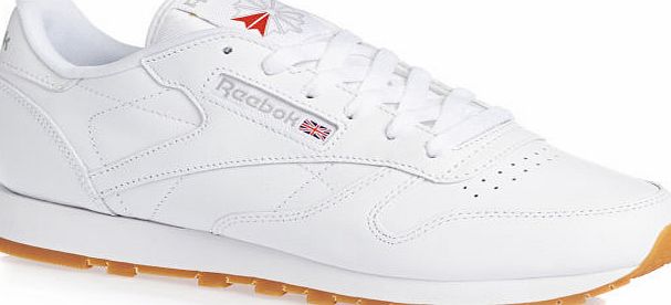 Reebok Mens Reebok Cl Lthr Shoes - White/gum