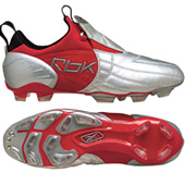 Reebok Mens Strikezone Pro FG - Silver/Red/Black.