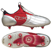 Reebok Mens Strikezone Pro RS - Silver/Red/Black.