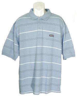 Stripe Polo Sky Blue