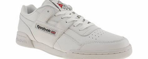 Reebok White Workout Plus Trainers