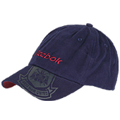 WHUFC Mens Essentials Cap - Reebok Navy/Maroon.