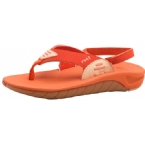 Childrens Slap Sandal Red/Peach