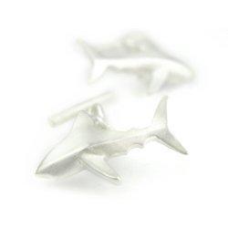 Reef Jewelry Great White Cufflinks