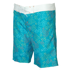 Ladies Reef Electric Maxwell Boardshort. Teal