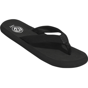 Ladies Reef Seaside Flip Flops. Black