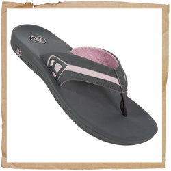 Lucia Flip Flop Dark Grey