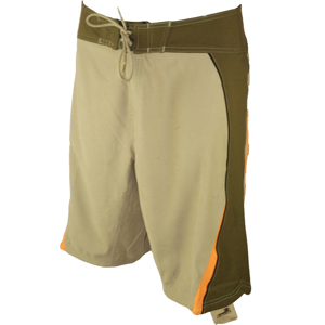 Mens Reef Hoop Boardshort Brown