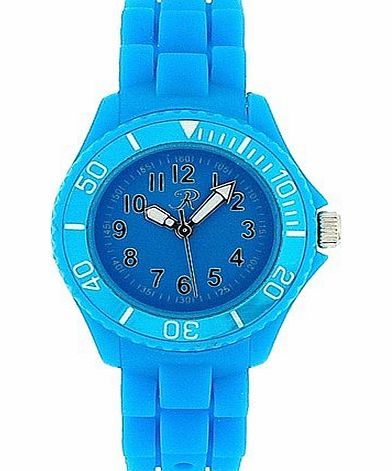 Reflex Childrens Silicon Rubber strap Watch Blue