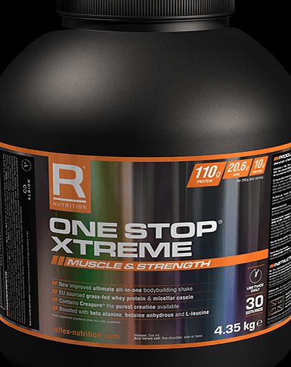 Reflex One Stop Xtreme Chocolate 4350g Powder -