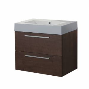 Relax Oak Bathroom Wall Mounted Vanity Unit