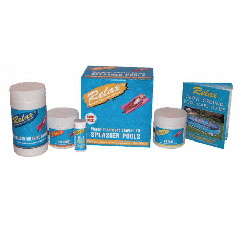 relax Water Treatment Chemical Kit for Splasher