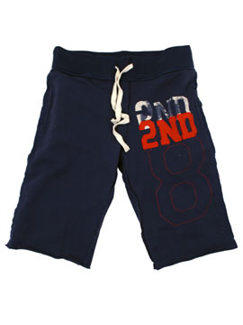 Navy Jersey Shorts