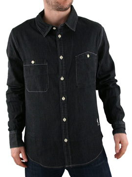 Black Union Chambray Shirt