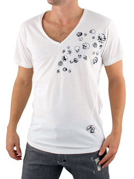 White Small Skulls T-Shirt