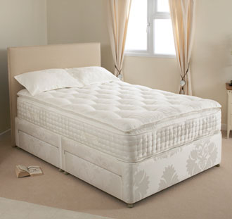 Pillowtop Ultima 3FT Single Divan Bed