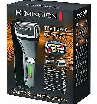 Remington BRAND NEW REMINGTON MENS FLEX N PIVOT DUAL FOIL RECHARGEABLE ELECTRIC SHAVER